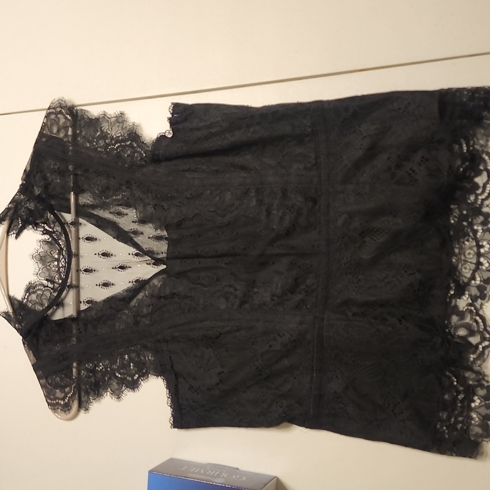 Black Dress Top (Vintage)